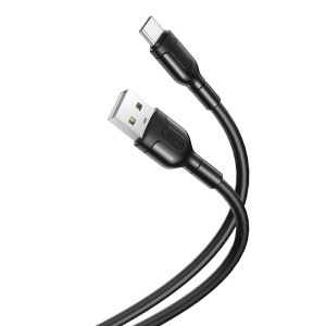 Cable USB/USB-C-1m Noir(XO-NB212-CN)
