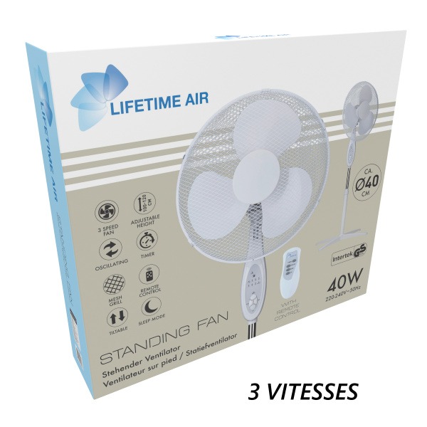Ventilateur  Blanc (50396)