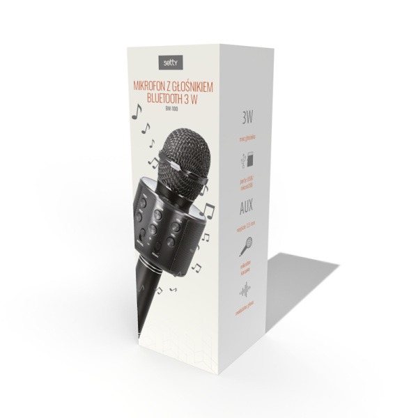 Microphone Bluetooth karaoké (BM-100) – Image 2