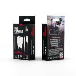 Chargeur Micro USB 2,1A Blanc(OEM001541)