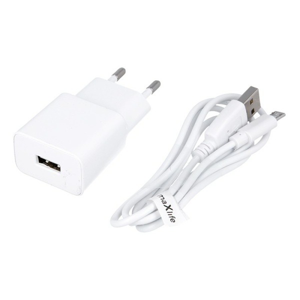 Chargeur Micro USB 2,1A Blanc(OEM001541) – Image 2