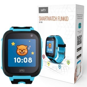 Montre connectée pour enfants  Localisateur LBS Blue (SD-100B)