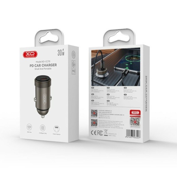 Adaptateur USB - C voiture 30w (CC70) – Image 2