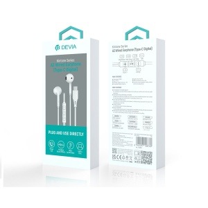 Ecouteurs Filaires USB-C Blancs (A3)